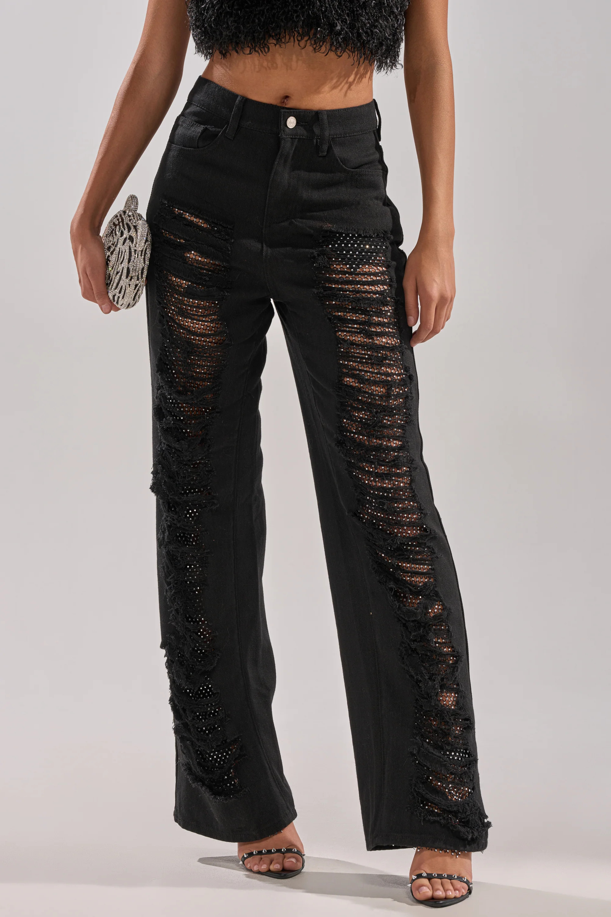 CLARA DISTRESSED DENIM | AKIRA