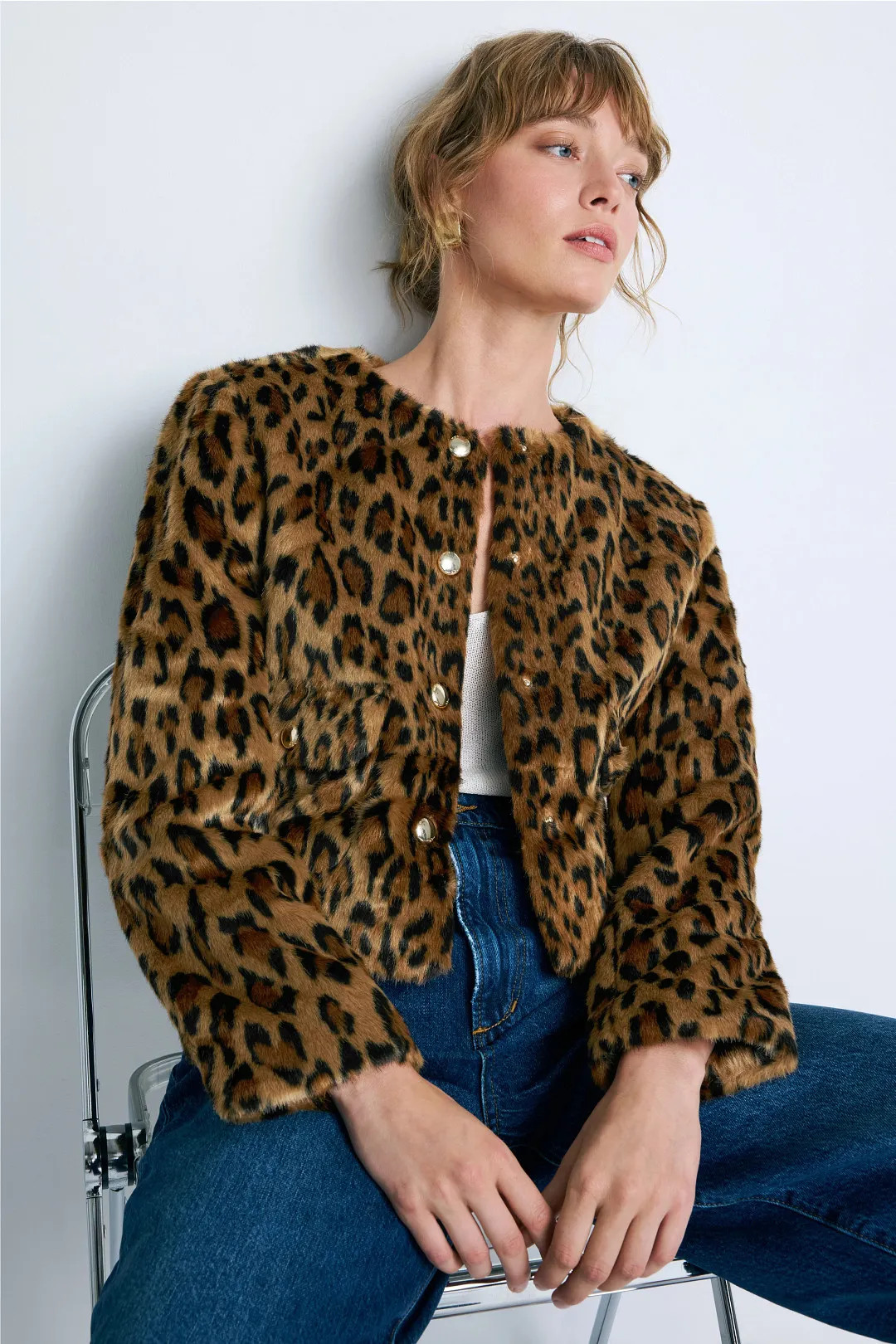 Leopard Printed Lady Jacket | Rent the Runway
