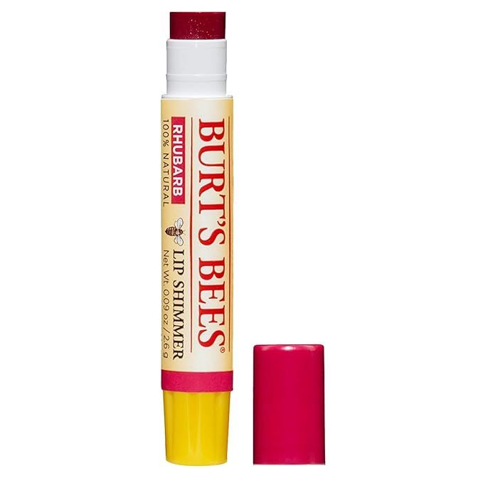 Burts Bees Lip Shimmer Rhubarb .9 oz | Amazon (US)