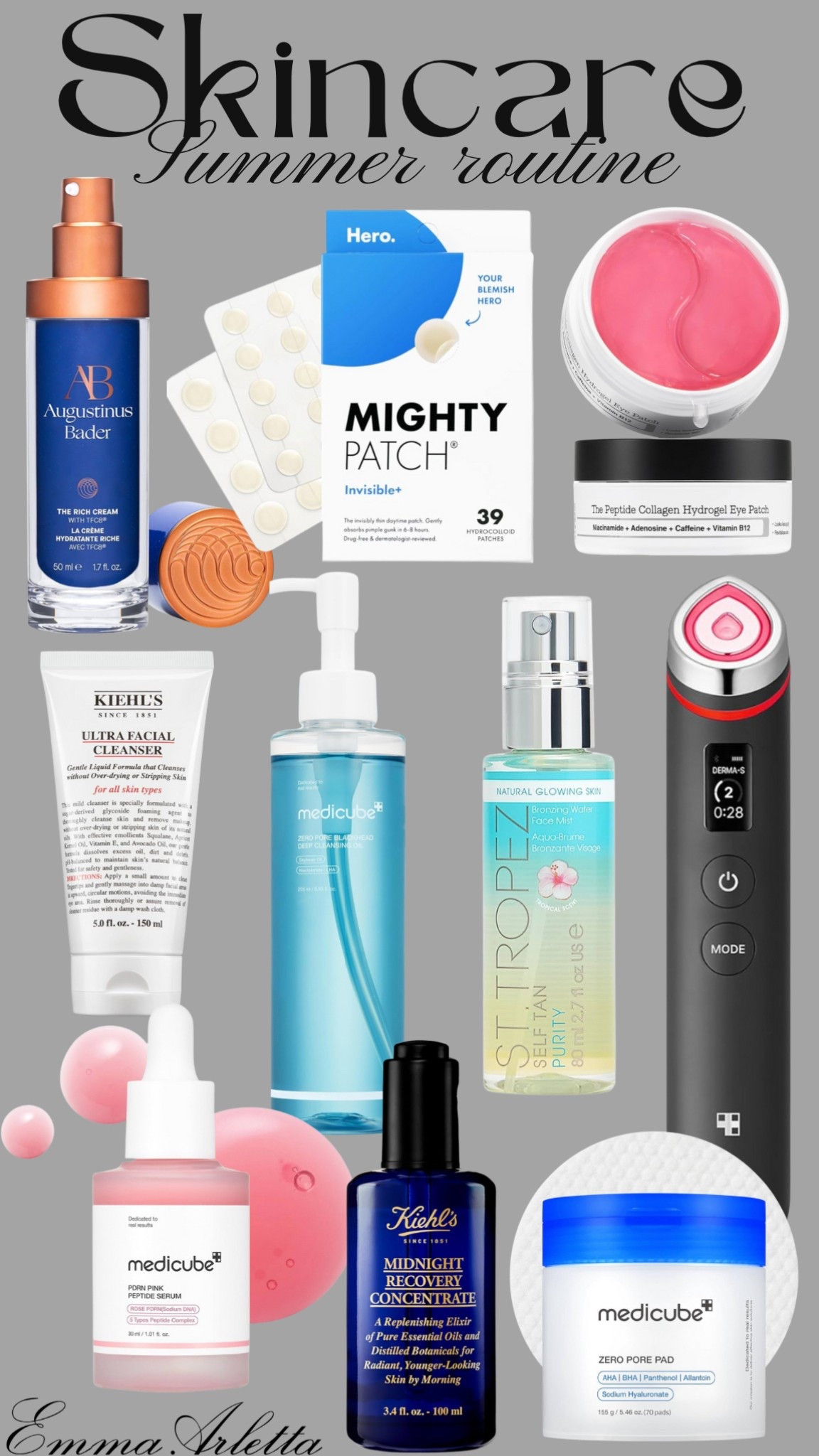 Summer skincare routine 🧖🏼‍♀️💧🧴

Skin, skincare, summer skin, glowy skin, summer 

#LTKSeasonal #LTKBeauty