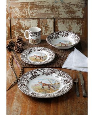Spode Woodland Red Fox Collection & Reviews - Macy's | Macys (US)