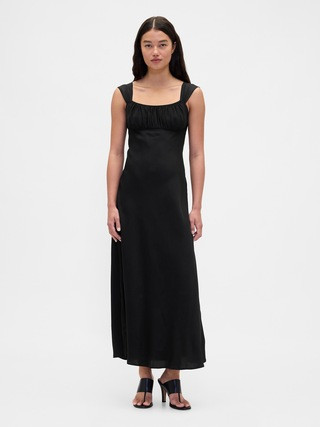 Mixed Media Maxi Dress | Gap (US)