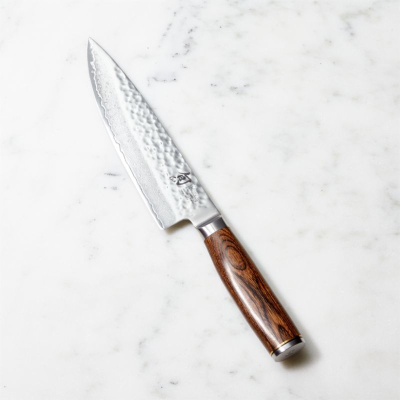 Shun Premier 8" Chef's Knife + Reviews | Crate and Barrel | Crate & Barrel