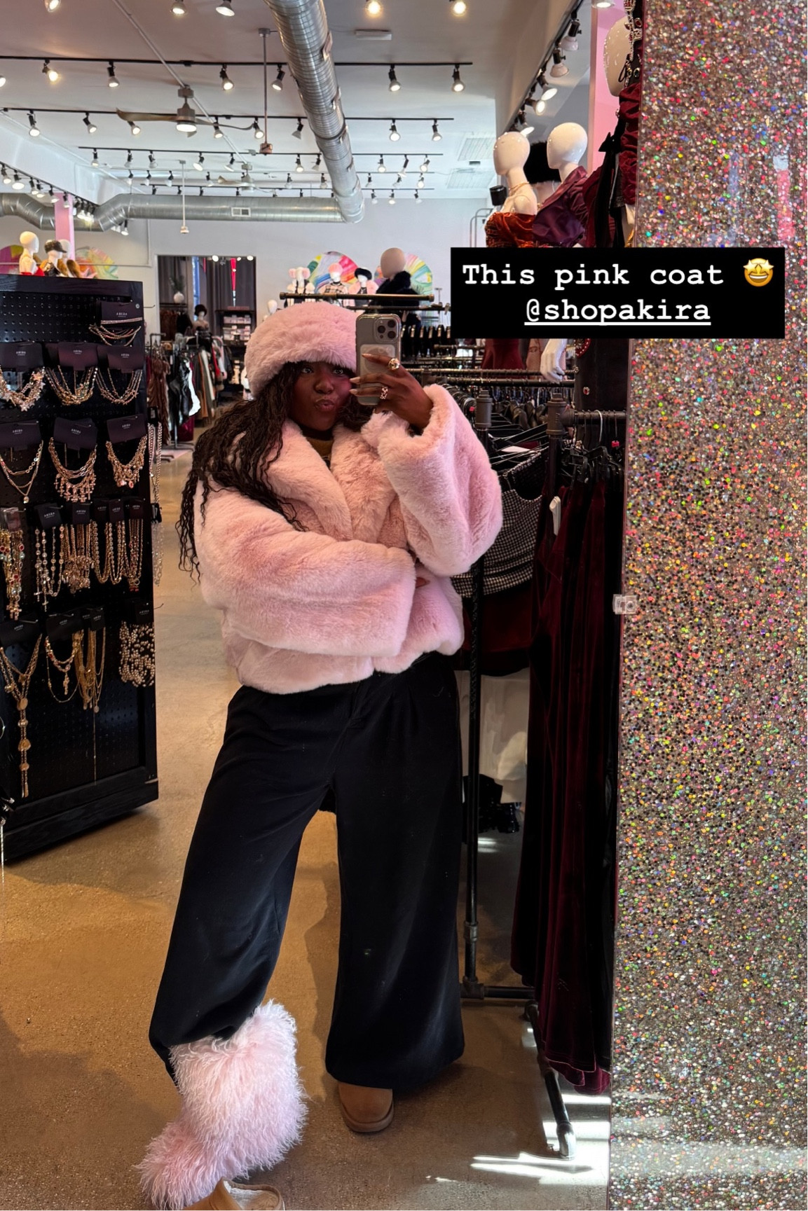 This pink coat 🤩
@shopakira! This is so cute. I linked the coat and shoes below. 

#LTKMidsize #LTKootd #LTKTravel