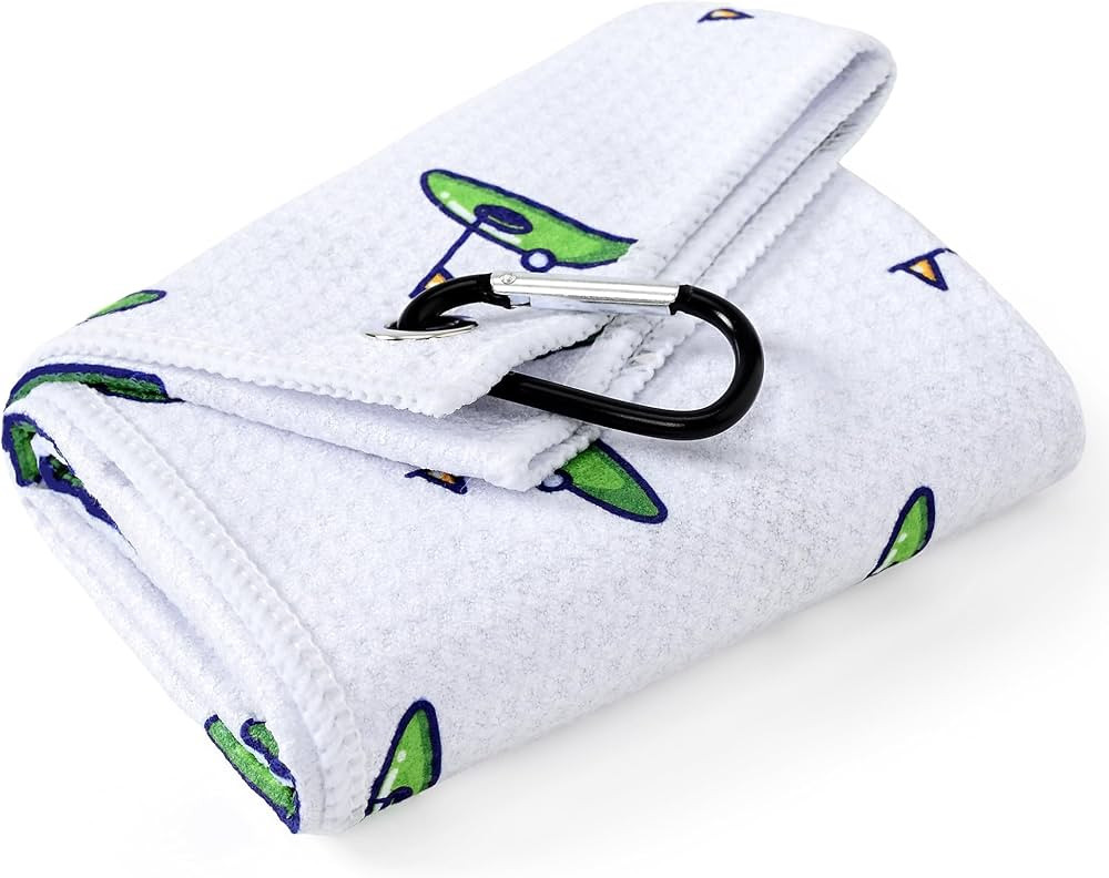Mile High Life Golf Towel(16"x24"), Fun Prints Microfiber Towels, Waffle Fabric Large Golf Towel,... | Amazon (US)