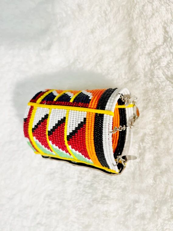 African Masai Handmade Beaded Bracelet Masai Wedding Bracelet - Etsy | Etsy (US)