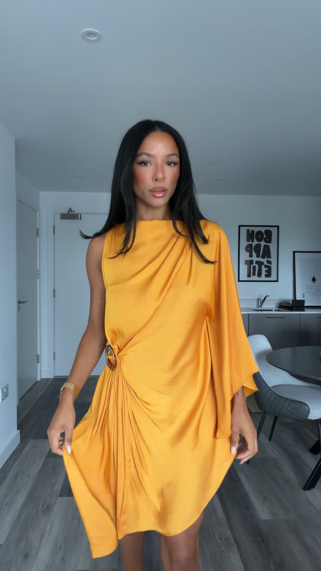 🏷️ zara new in, zara, new in zara, zara, orange dress, orange asymmetrical dress, holiday outfits, white jeans, white mom jeans, white baggy jeans

#LTKuk #LTKsummer #LTKeurope
