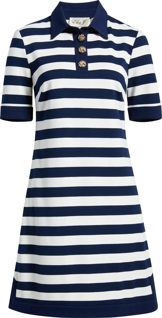 Stripe Knit Shift Dress | Nordstrom