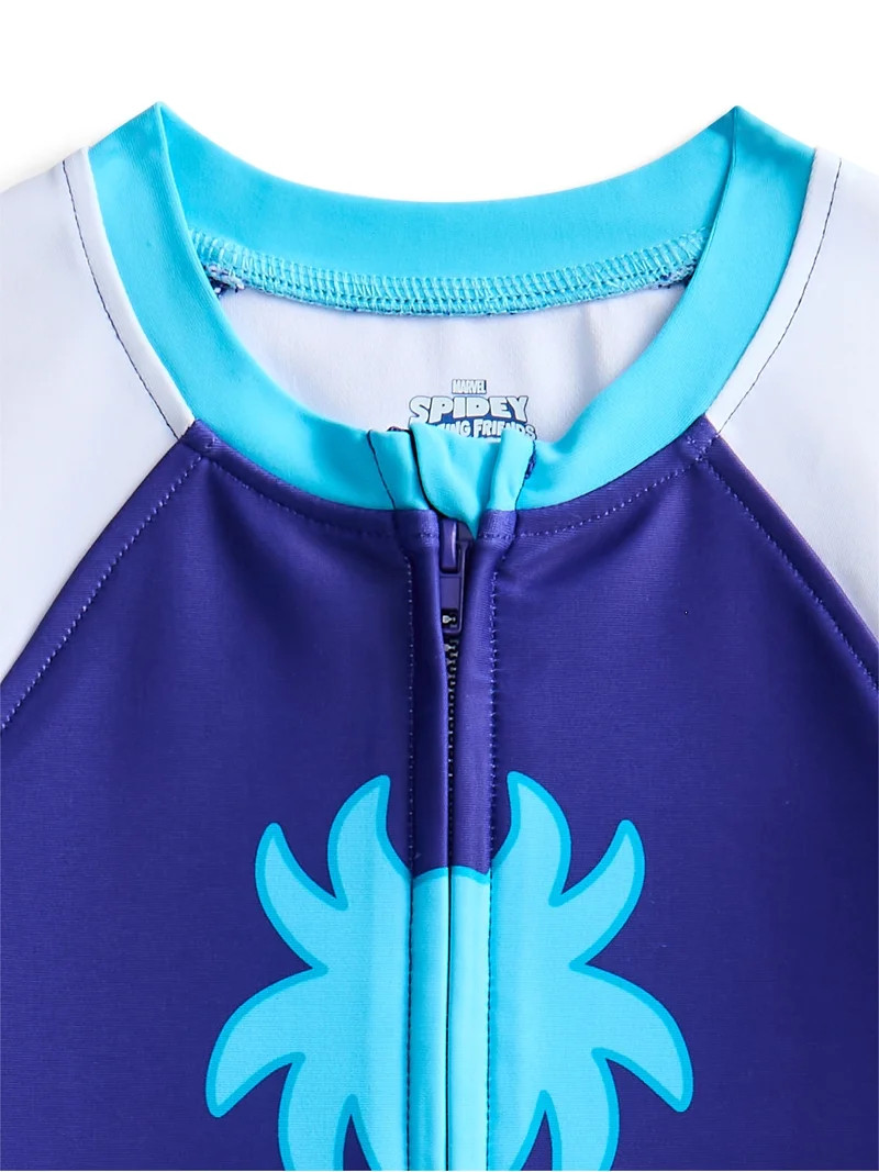 Character Toddler Girl Cosplay One- Piece Zip Swimsuit, Sizes 2T-5T | Walmart (US)