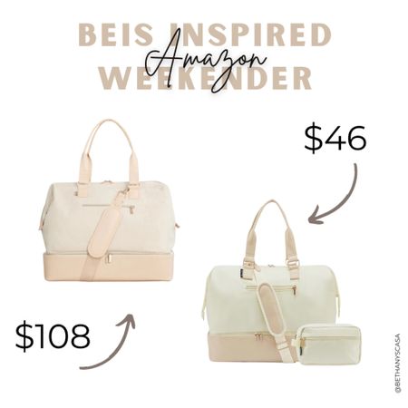 Beis inspired weekender. Love this bag! 👜😍

#LTKitbag #LTKstyletip #LTKsalealert