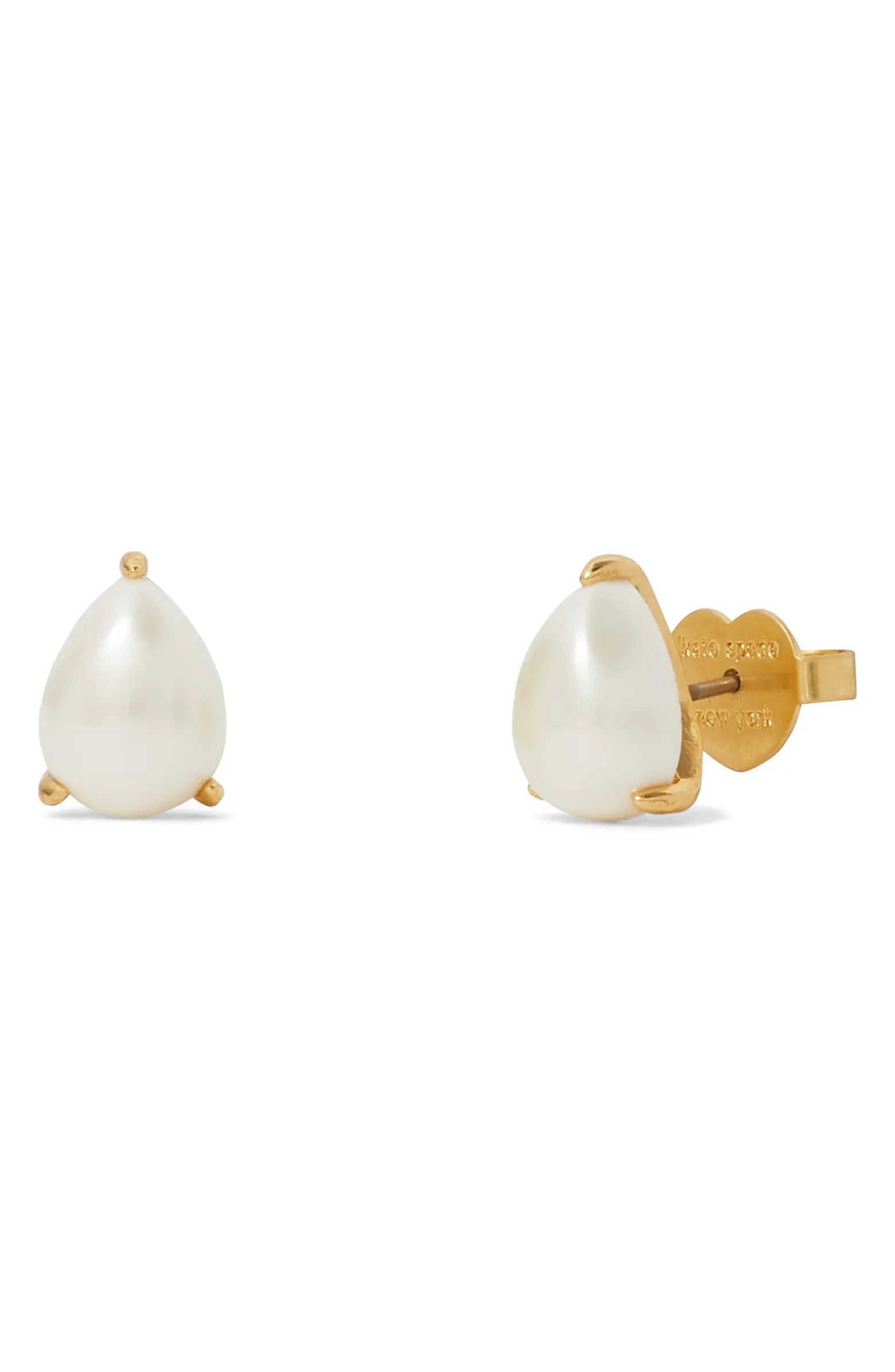 imitation pearl stud earrings | Nordstrom