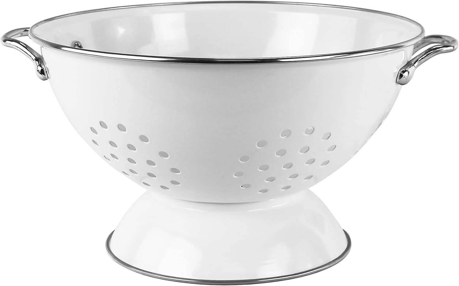 Reston Lloyd Enamel Steel Colander & Vegetable Strainer, 5 Quart, White | Amazon (US)