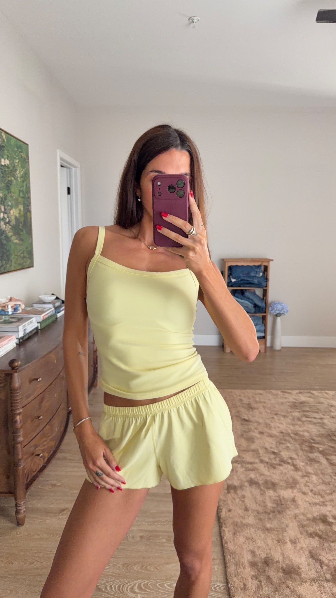 Butter yellow workout set! S in top and XS shorts 

#LTKootd #LTKfitnessgoals #LTKgrwm