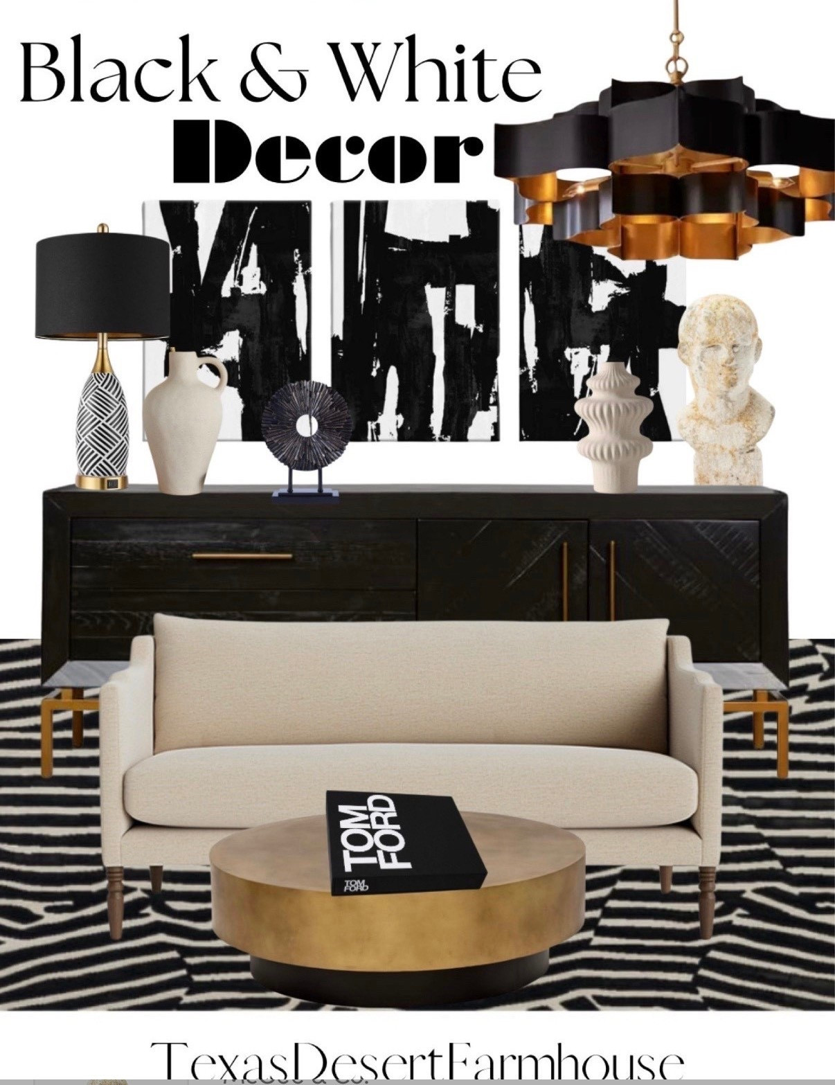 Black and White Modern Home Decor

#coffeetable #sofa #consoletable #sidetable #coffeetablebook #lamp #chandelier #blackchandelier #jug #vase #jar #terracottajar #wallart #abstract #abstractart #blackandwhiterug #arearug #bust #headbust #goldcoffeetable #blacktable #moderndecor #homeinterior #moodboard #homedecor #livingroom #sittingroom

#LTKstyletip #LTKhome #LTKfamily

#LTKNYFW 

#LTKdayinmylife #LTKselfcare #LTKHome
