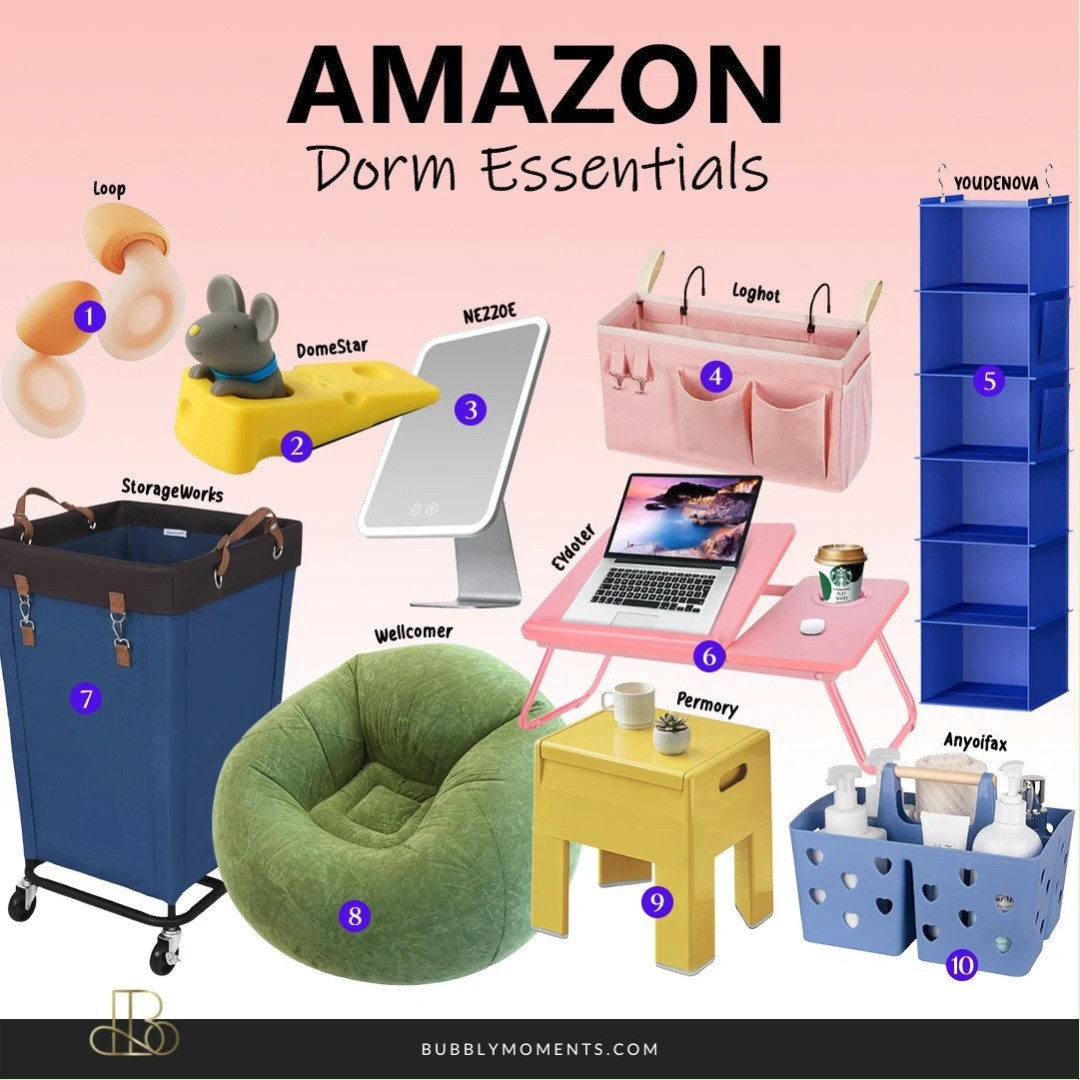 🏠 Dorm room essentials you'll want for college! These Amazon finds can help make your dorm room more organized, comfortable, and ready for everyday student life. From storage solutions and study supplies to room decor and daily essentials, these picks are great for creating a space you'll love. Whether you're moving into a dorm for the first time or updating your current setup, check out these must-have finds. Save this post for later and browse your favorites!
#LTKFinds #LTKStyle #LTKSeasonal #DormEssentials #DormRoom #CollegeLife #StudentLife #BackToSchool #CollegeEssentials #DormDecor #CampusLife #StudySpace #AmazonFinds #AmazonFavorites #Organization #DormLife #CollegeStudent #UniversityLife #SchoolReady #RoomInspiration #DormOrganization #TrendingNow #MustHaves 

 