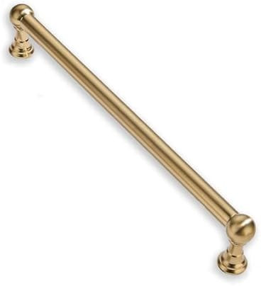 1 Pack Appliance Pull 12 Inch Solid Kitchen Cabinet Handles Brushed Brass Cabinet Pulls Gold Draw... | Amazon (US)