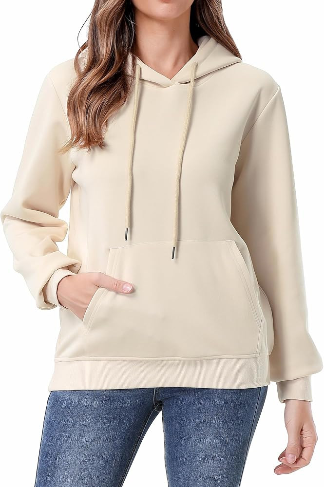 MOERDENG Women's Lightweight Active Hoodie Soft and Comfortable Hooded Sweatshirt for Sport Runni... | Amazon (US)