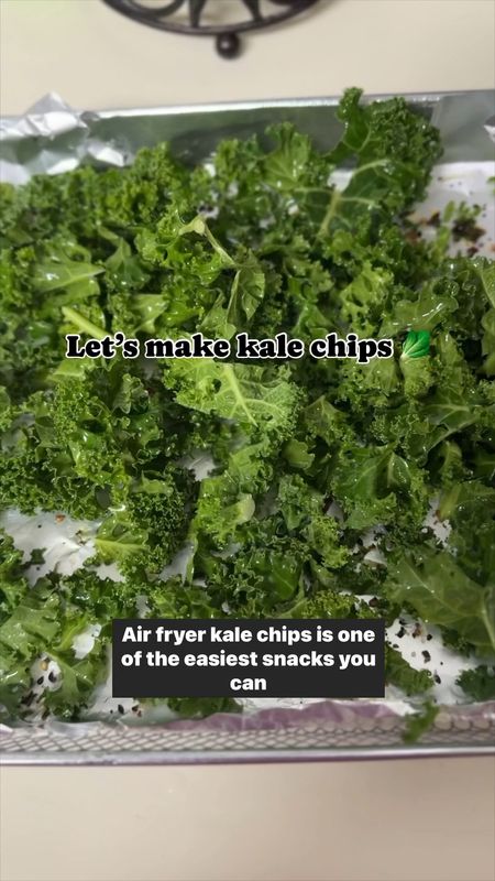 Air fryer toaster oven kale chips recipe 

#LTKhome #LTKVideo