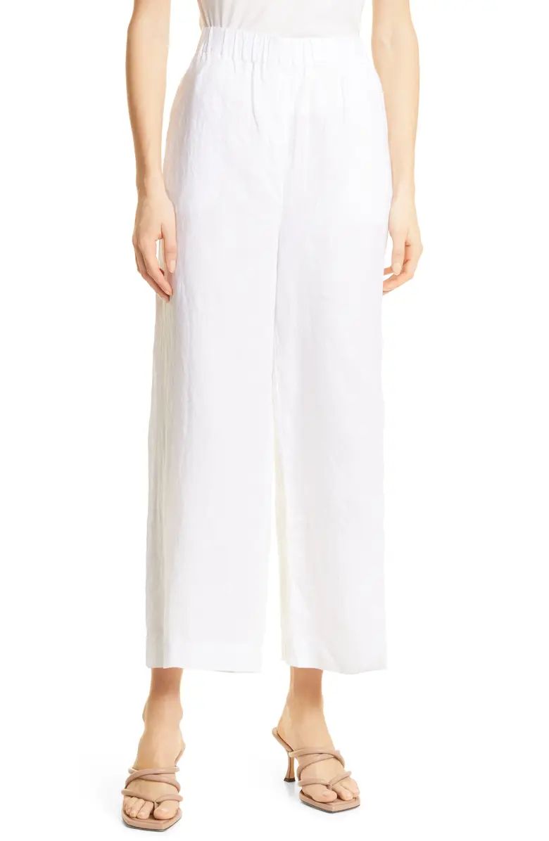 Parini Linen Pull-On Pants | Nordstrom