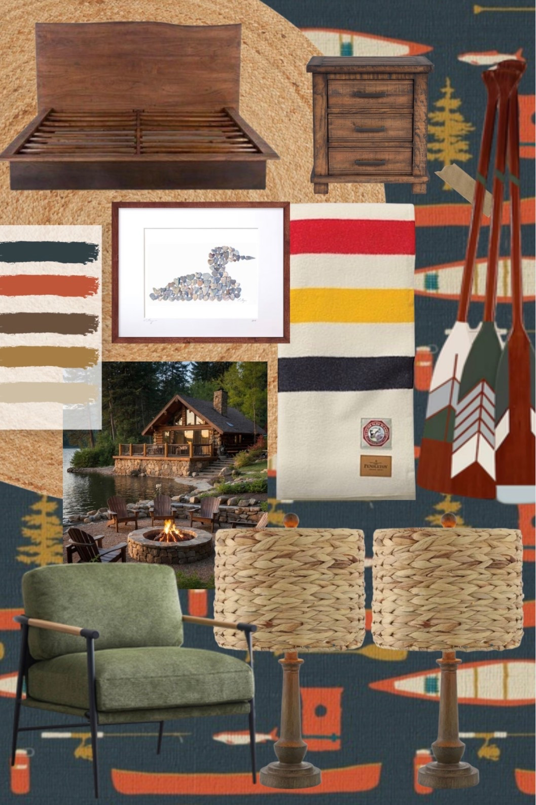 Rustic Northwoods Cabin Bedroom + Living Inspiration | White Arrows Home

#LTKHome #LTKSeasonal