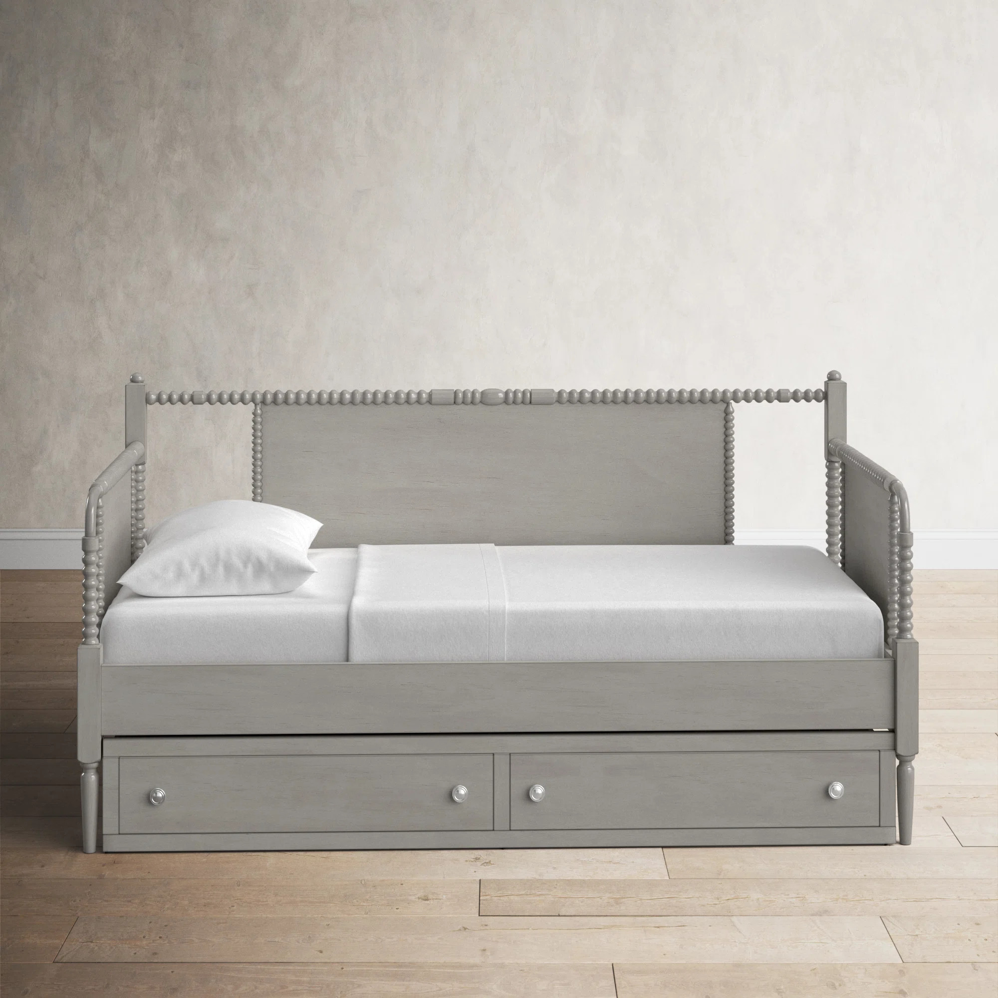 Delaria Turned Leg Daybed with Trundle - Twin | Wayfair North America