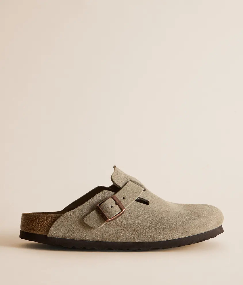 Boston Soft Suede Clog | Buckle