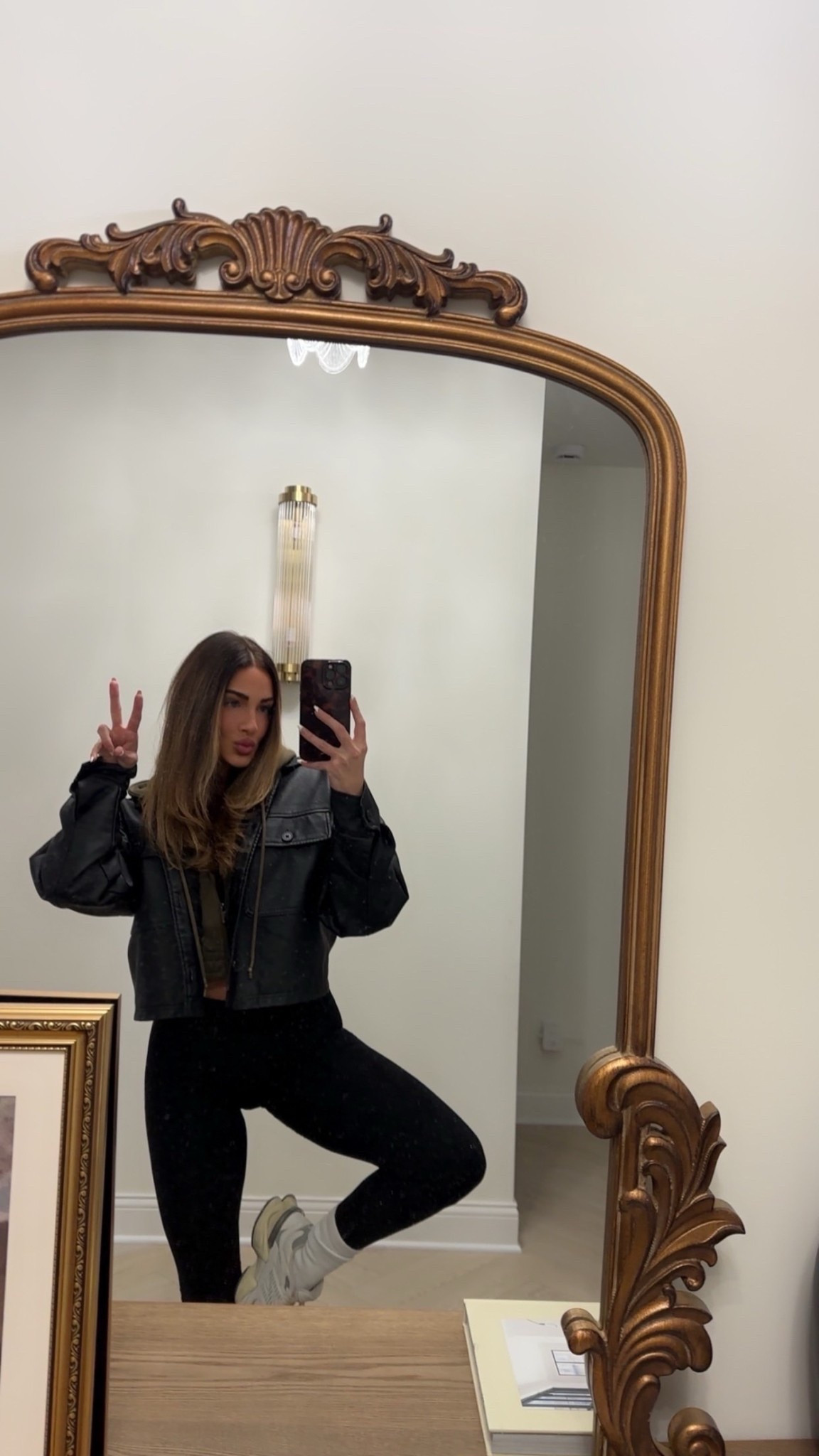 Cropped boxy style faux leather jacket pairs perfectly with jeans or athletic wear! My exact jacket is sold out but I linked very similar styles in the same price point.

#LTKStyleTip #LTKFindsUnder50 #LTKActive