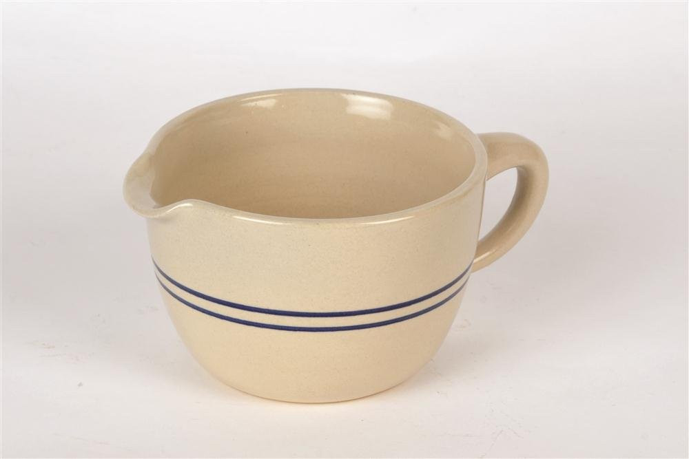 Heritage Blue Stripe Stoneware Batter Bowl Handmade 7 Cup | Amazon (US)