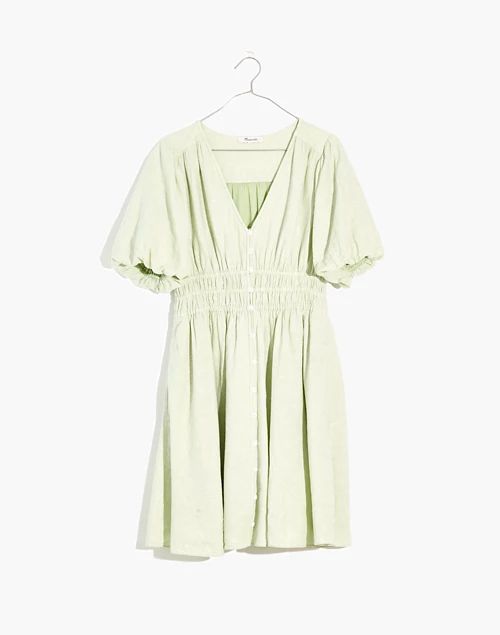 Plus Linen-Blend Sophia Mini Dress | Madewell