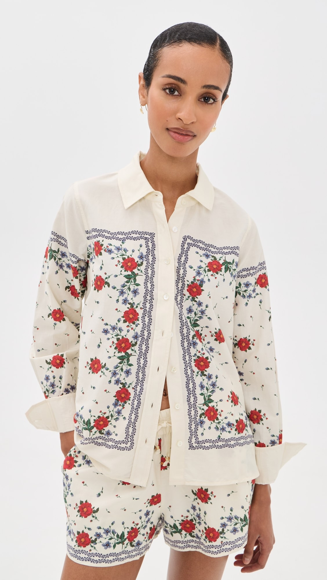 Rafella Silk Cotton Top | Shopbop