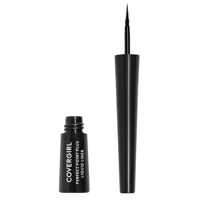 COVERGIRL Perfect Point Plus Liquid Eyeliner, Precise Tip, Black Onyx, .08 Fl Oz, Eyeliner, Liqui... | Walmart (US)