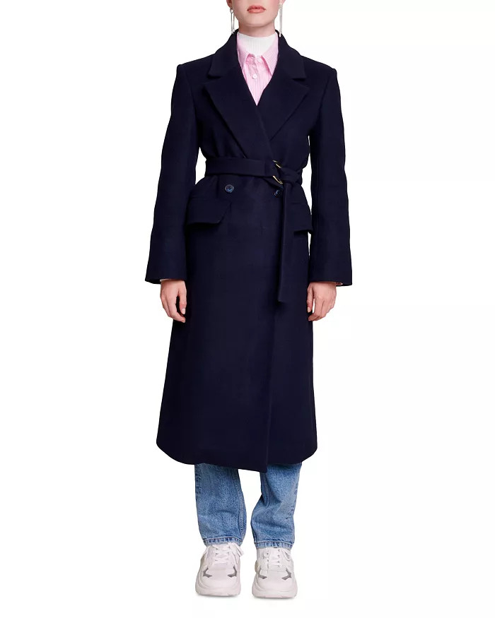 Giblue Double Breasted Belted Coat | Bloomingdale's (US)