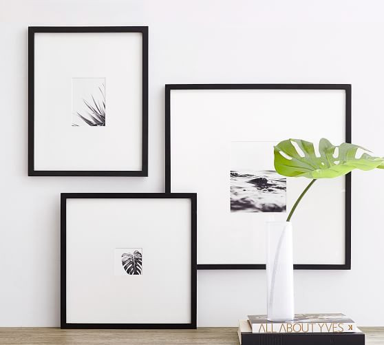 Wood Gallery Frames - Black | Pottery Barn (US)