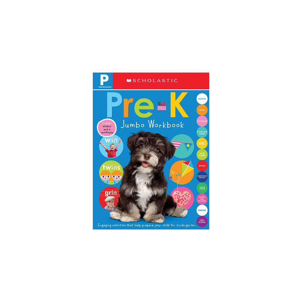 Jumbo Pre-K Workbook -  by Scholastic Inc. & Scholastic Early Learners (Paperback) | Target