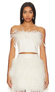 Ceresi Feather Top
                    
                    Alice + Olivia | Revolve Clothing (Global)