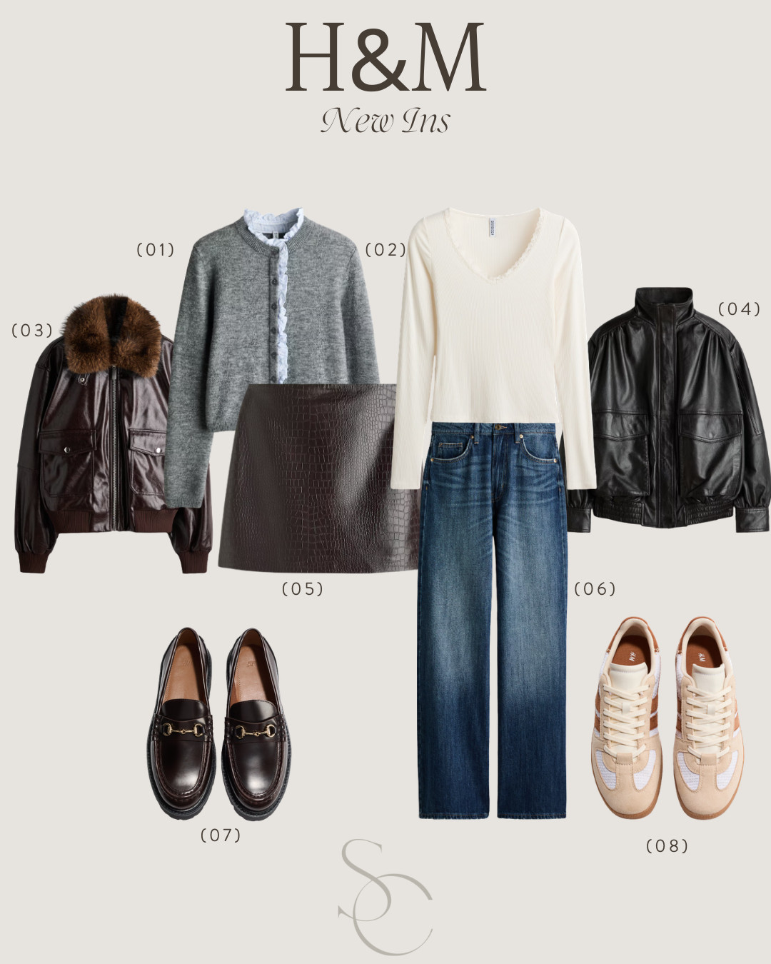 Rich browns, soft knits, and timeless denim for an effortless everyday look. Easy layers, wearable staples, and pieces you can style all season.

#HMNewIn #HMStyle #FallCapsule  #BrownAesthetic #DenimLooks #LayeredStyle 

 #LTKgrwm #LTKootd #LTKBeauty