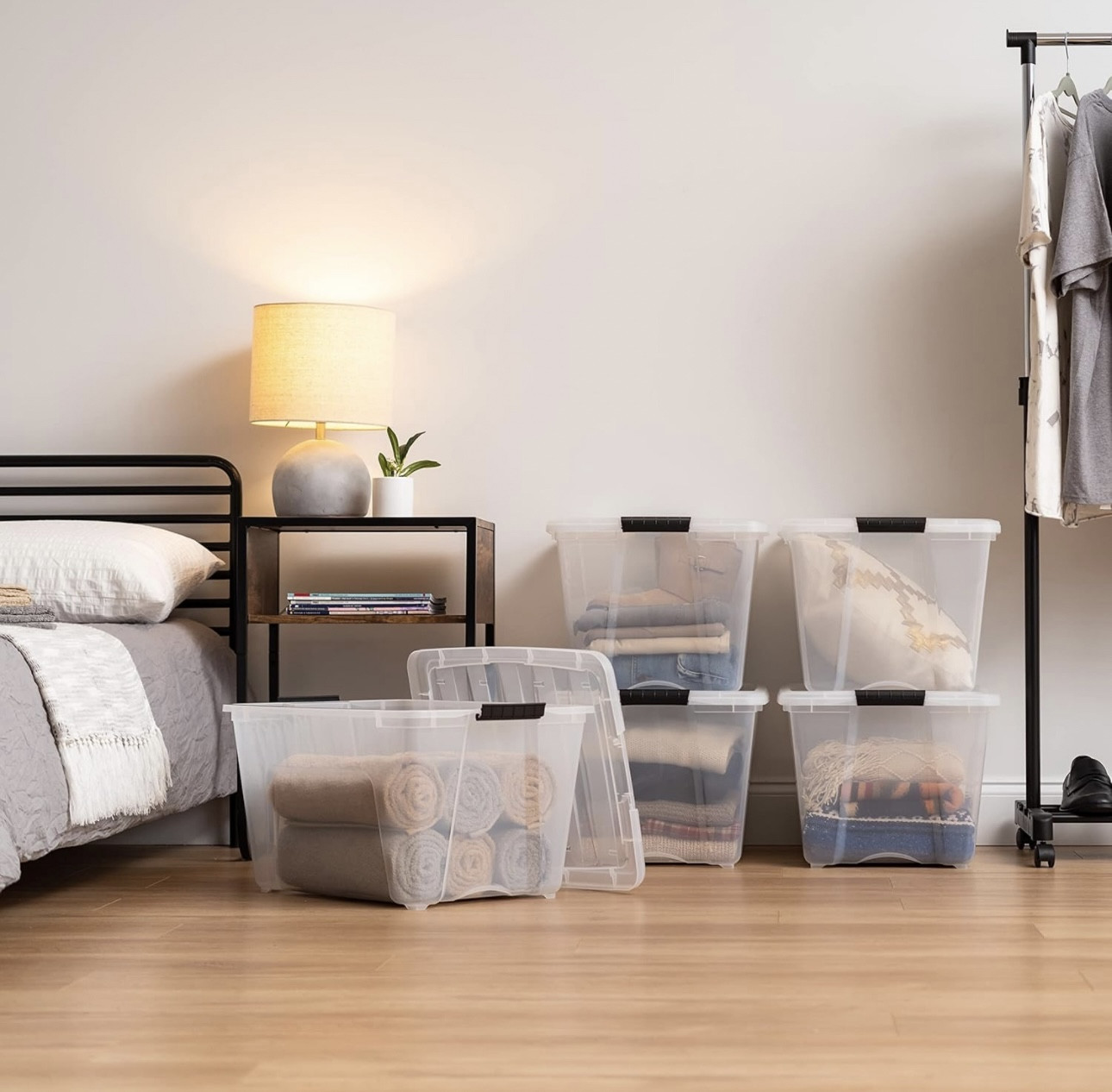 January is a time to organize after the holidays. 

These bins are on sale and perfect timing! 

#1 Best Seller and 28% off Deal Today 

53 Quart Stackable Plastic Storage Bins with Lids and Latching Buckles, 6 Pack - Clear, Containers with Lids and Latches, Durable Nestable Closet, Garage, Totes, Tub Boxes Organizing