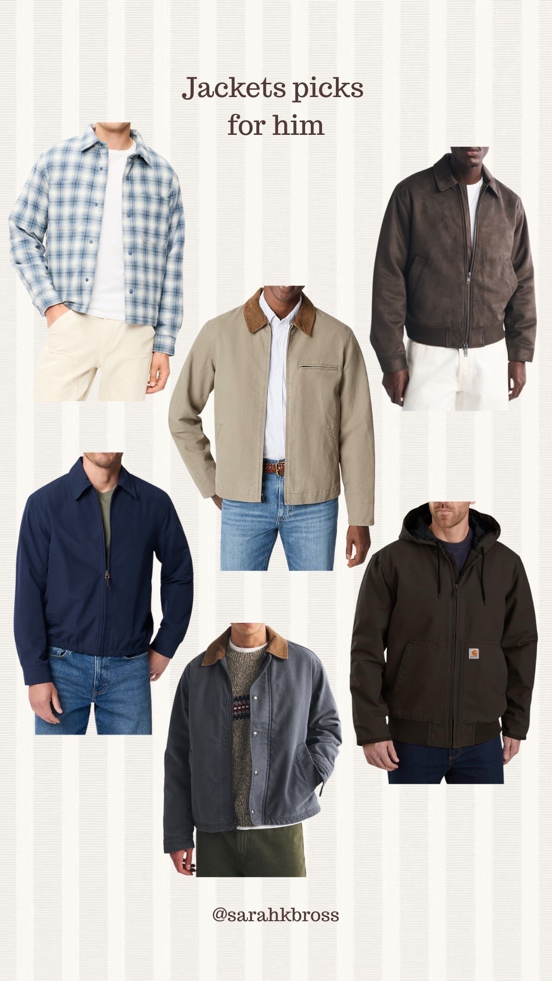 Jacket picks fall for him

#LTKMens