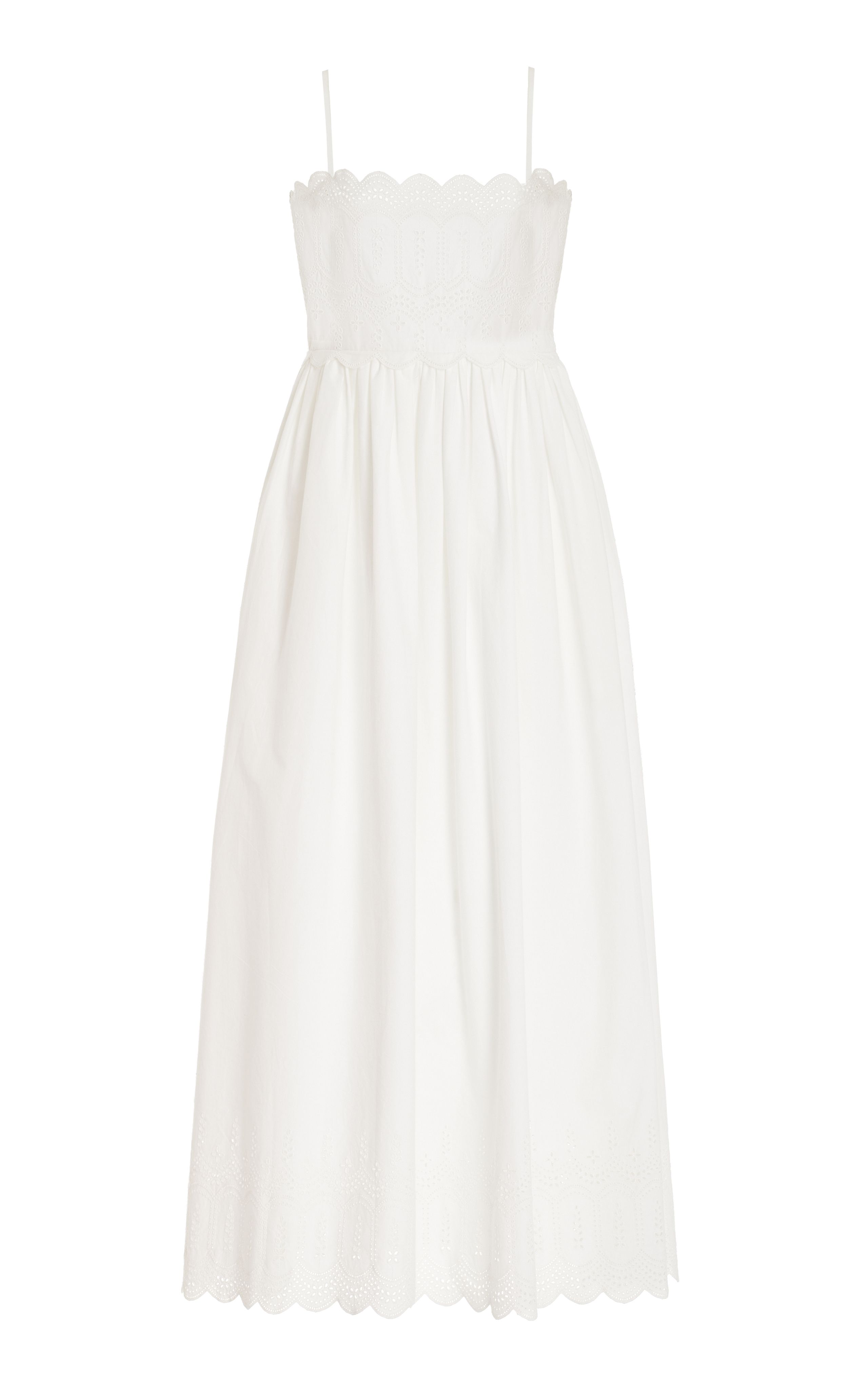Maisie Embroidered Cotton Maxi Dress | Moda Operandi (Global)