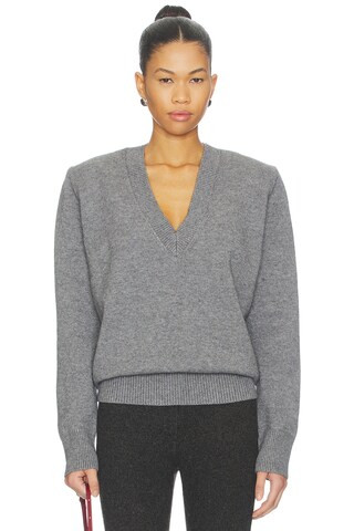 SEROYA Sylvie Sweater in Medium Grey from Revolve.com | Revolve Clothing (Global)
