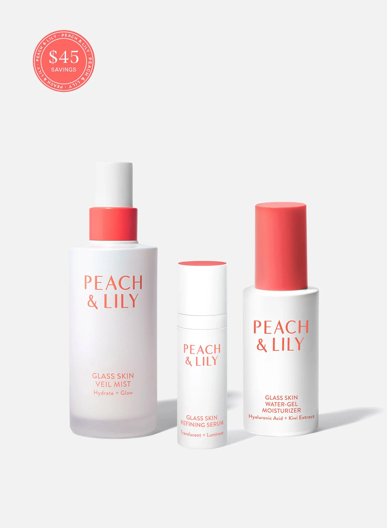 Glass Skin Radiance Skincare Trio Bundle | Peach & Lily | Peach & Lily