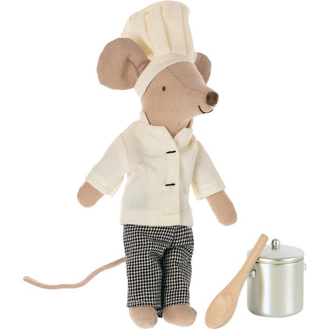 Chef mouse w. soup pot and spoon - Kids Toys | Maileg from Maisonette | Maisonette