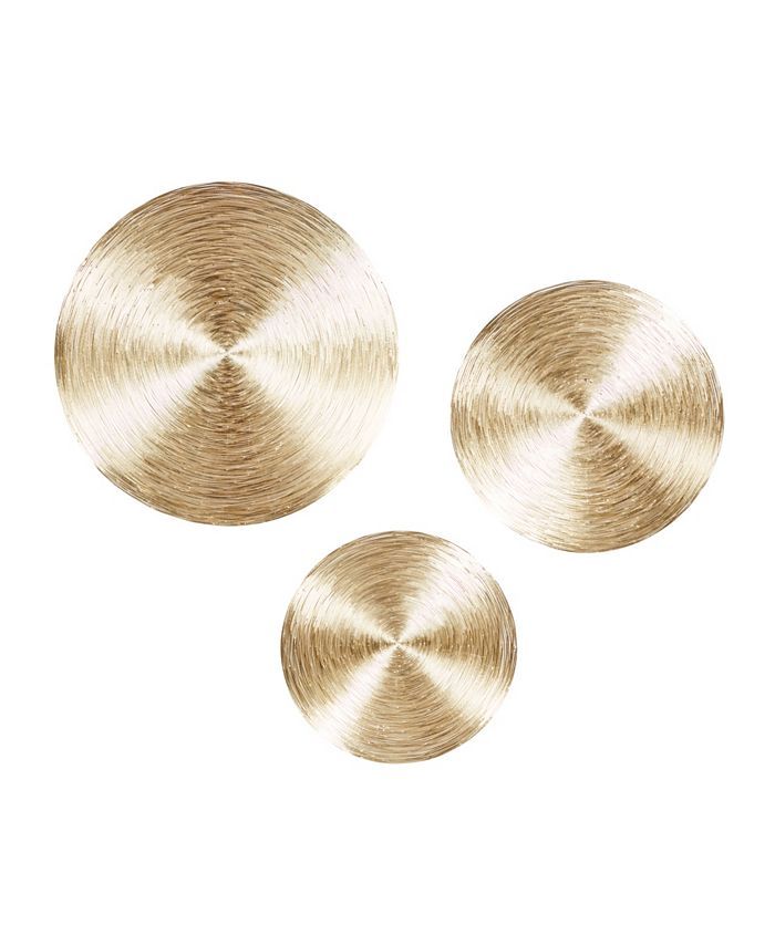 Rosemary Lane Contemporary Wall Decor, Set of 3 & Reviews - All Wall Décor - Home Decor - Macy's | Macys (US)