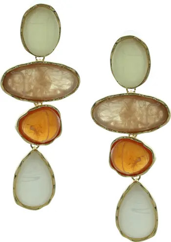 OLIVIA WELLES Stepping Stone Drop Earrings | Nordstromrack | Nordstrom Rack
