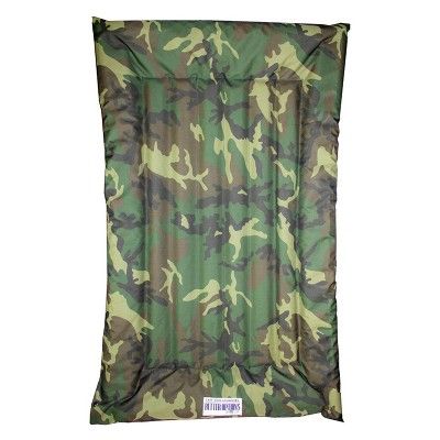 The Better Options Company Camouflage Lazy Dog Pool Lounger and Lake Raft Float River Swim Mat for D | Target