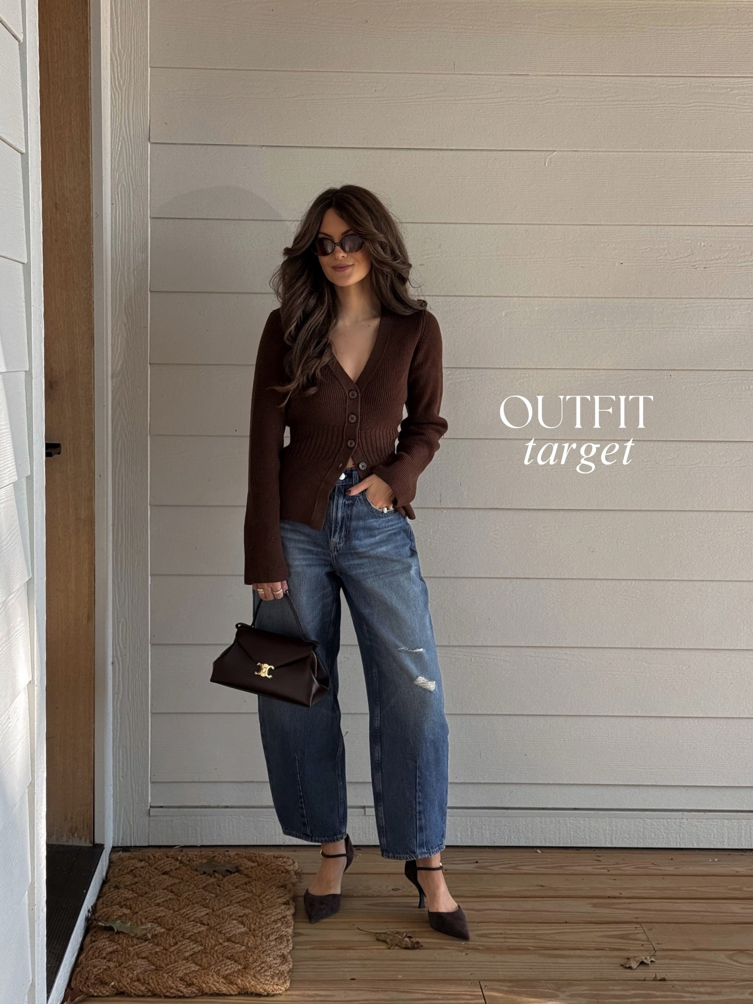 The perfect target fall outfit! Jeans are medium wash 🤎

#LTKootd #LTKSeasonal #LTKgrwm
