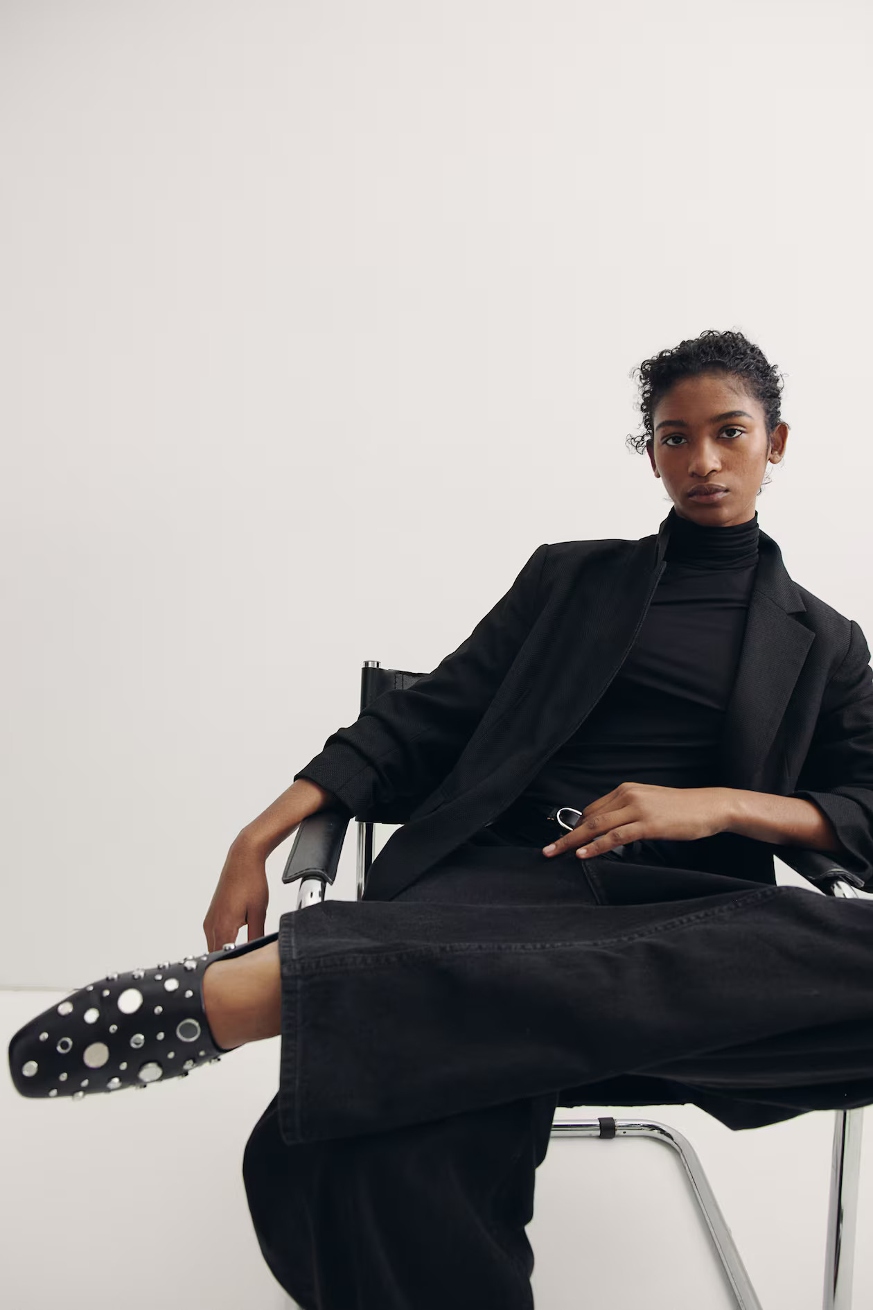 Gathered-sleeve Jacket | H&M (US + CA)