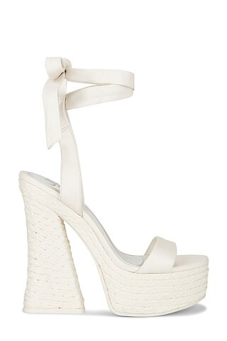 JLO Jennifer Lopez x REVOLVE Webster Sandal in Off White from Revolve.com | Revolve Clothing (Global)