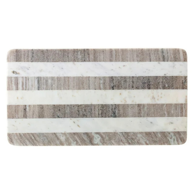 Sprinkle &amp; Bloom Marble Cutting Board with White Stripe | Walmart (US)