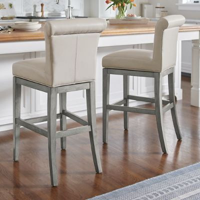 Corinne Swivel Bar & Counter Stool | Grandin Road | Grandin Road